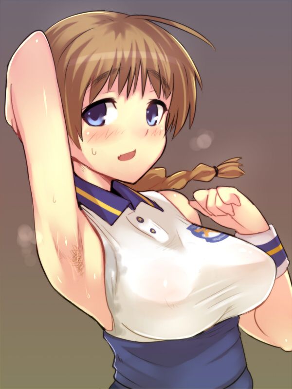 腋毛　二次 